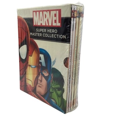 6 Marvel Super Hero Master Collection Hard Cover Books In Sleeve 2014 Marvel 
