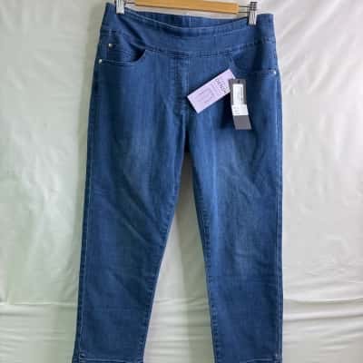 Emily Adam’s Womens  Size 10 Slim Fit Jeans Blue 