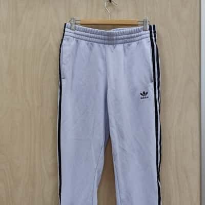 Adidas Womens  Size 12 Track Pants Blue (8)
