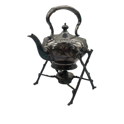 JB&S EPBM Metal Teapot and Stand