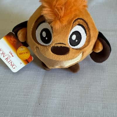 Disney Timon Squishmallow plush toy.  It is part of The Lion King collection. Made with ultrasoft, high-quality materials. It is ultra-squeezable and collectible.(B14)