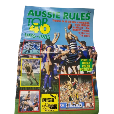 AUSSIE RULES TOP 40. 1976 - 1985