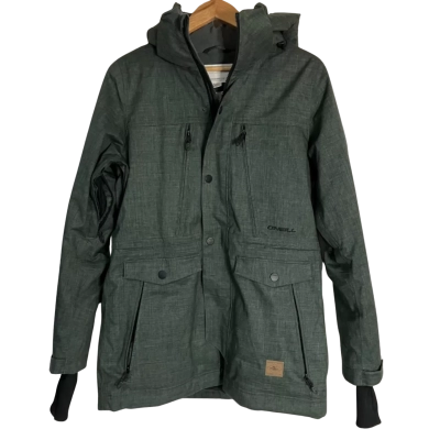 O'Neill Womens  Size M Hooded Jacket Grey 