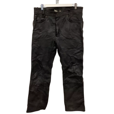 Giudici - 100% Leather Motorcycle Pants - Made in Pakistan