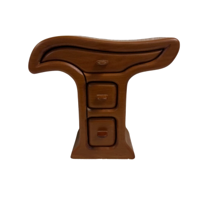 Beautiful Handmade New Zealand Kauri Pine Wooden Jewellery Box