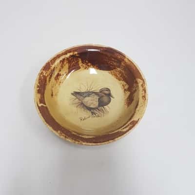 Robert Gorden Duck Ceramic Bowl