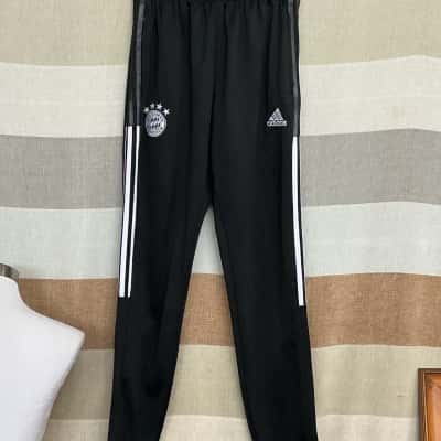 Adidas Mens  Size XXL Track Pants Black  / Red 