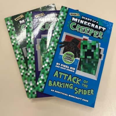 Diary of a Minecraft Creeper Books 1-3