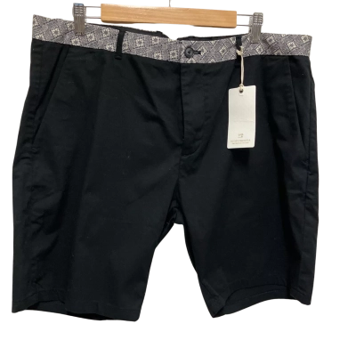 New with Tags Scotch & Soda Mens  Size 38 Black Shorts