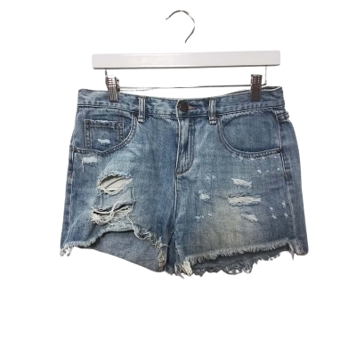 Decjuba Women's Size 10 Denim Shorts Blue 