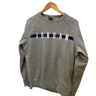  Air Jordan Men's M Grey Sweatshirt