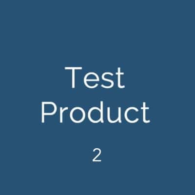 Test product 2 - Do not purchase