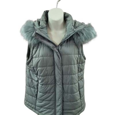 Sussan Womens  Size 14 Vest Jacket Grey 