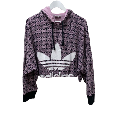 Adidas Womens  Size 14 Black  / Pink  100% Cotton