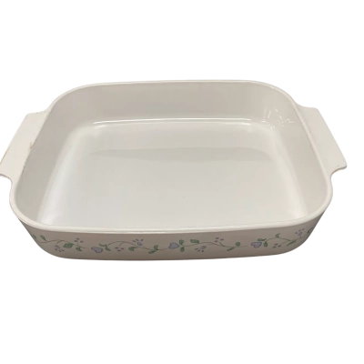 Corning Ware Casserole Baking Dish - Country Cottage Design