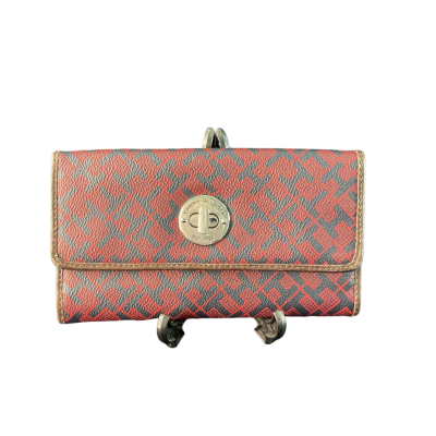 Tommy Hilfiger Womens Wallet Navy Blue / Red 