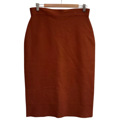 Veronica Maine Womens  Size L Crepe Knit Skirt BNWT
