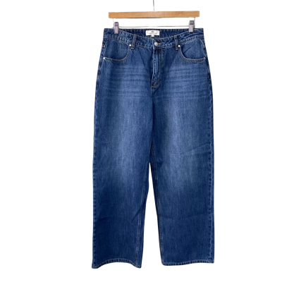Sneaky Link Womens  Size 28 Wide Leg Jeans Blue 