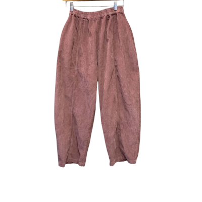  Beyond Nine Womens  Size XS Marble Cord Trousers Fig