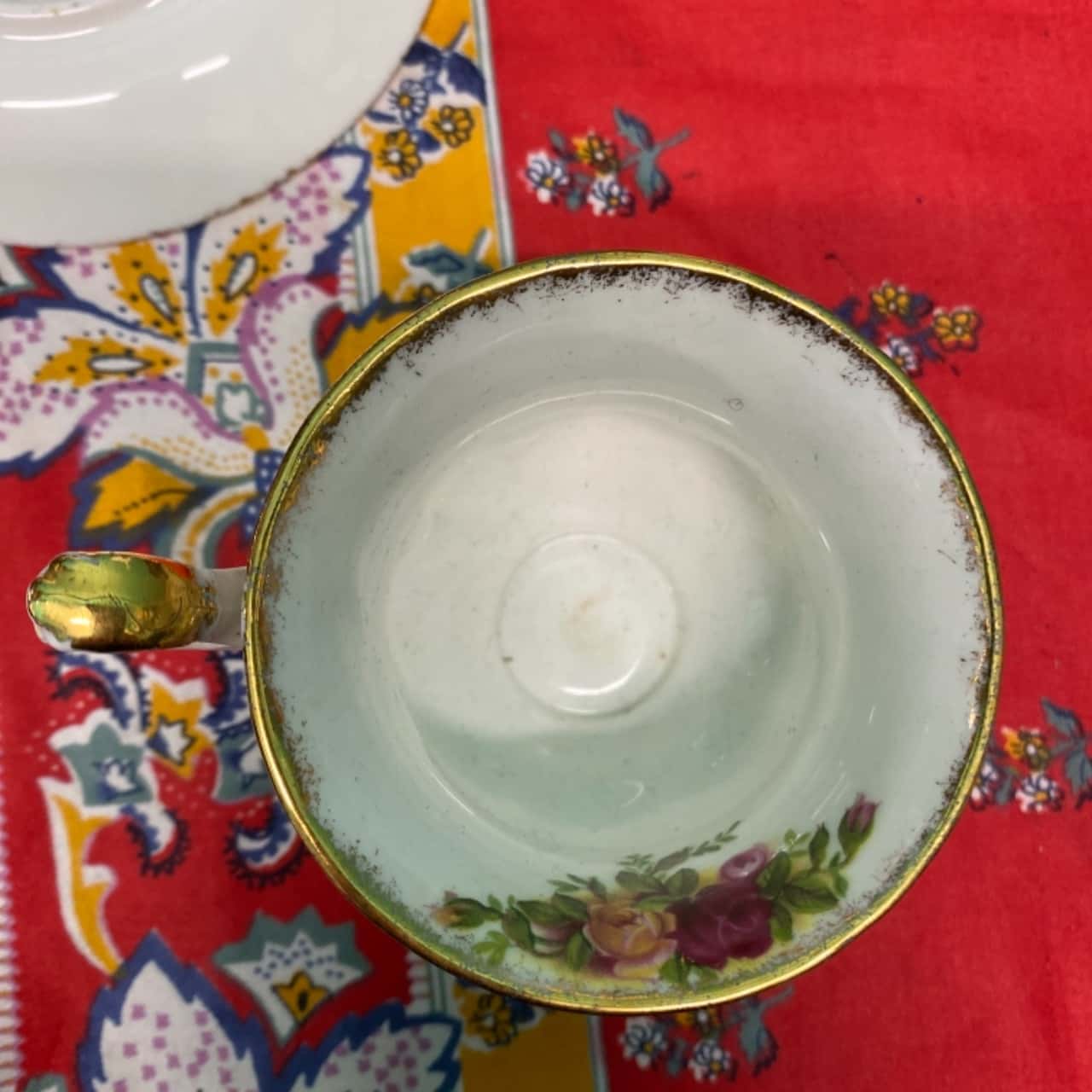 Royal Albert Old Country Roses Fruit Saucer – Classic Rose Patterned Fine China Dessert Plate - View #5