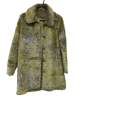 SCARLETT GAUX FUR COAT. SIZE 10