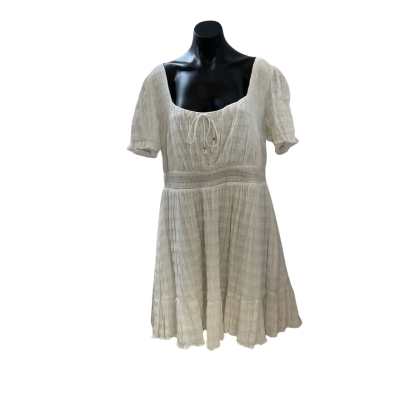 You+all  Womens  Size 20 Babydoll Dress White 
