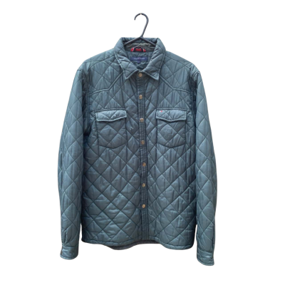 Mens Tommy Hilfiger Size L Puffer Jacket Green 