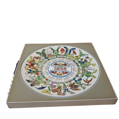 Wedgwood Calendar Plate For 1976