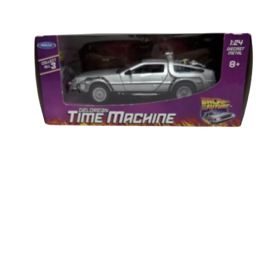 Delorian Time Machine 1:24 die cast metal