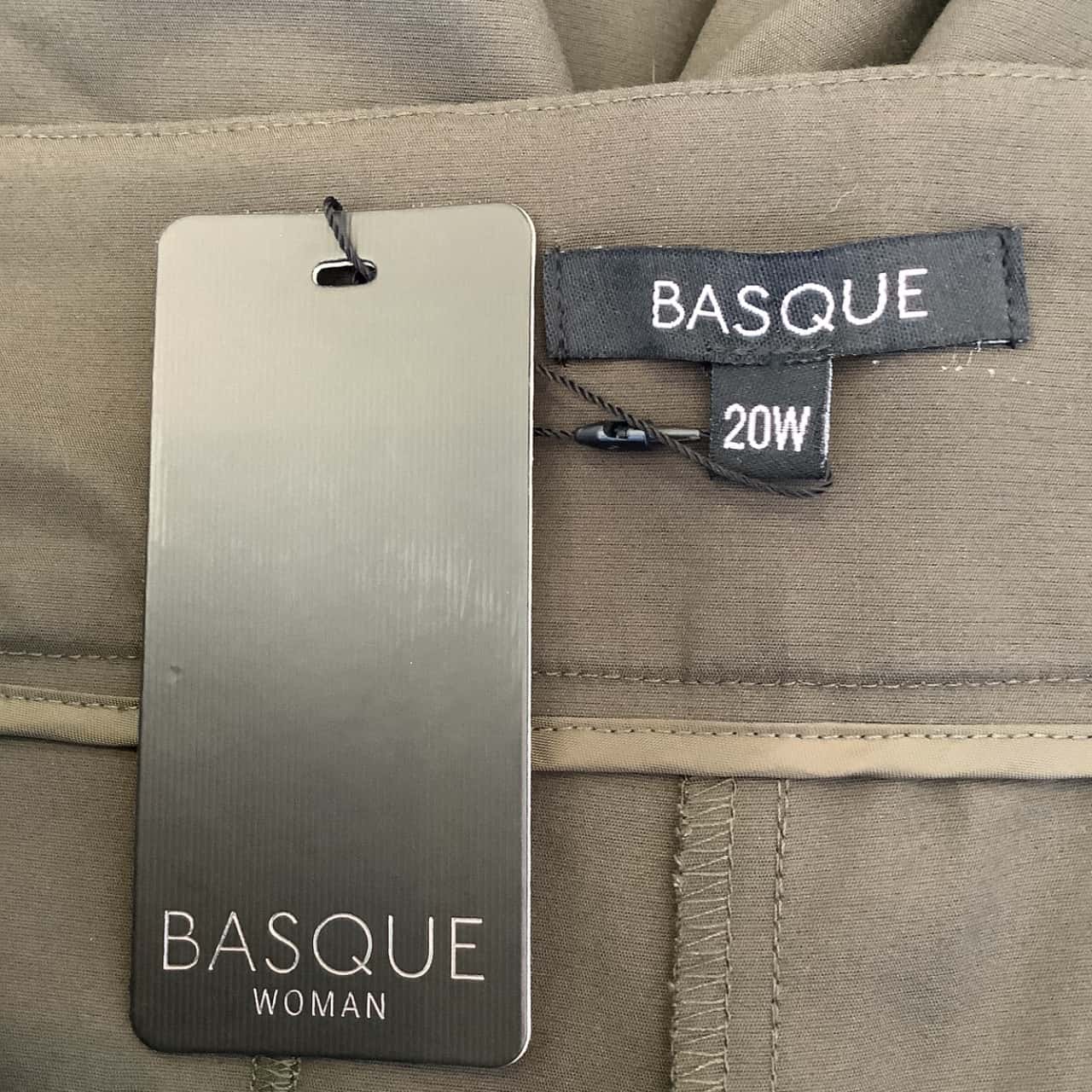 Basque Brand Brand New Basque Womens Size 20W (Plus Size) Slim Leg Pants Military ...