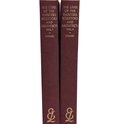 The Lives of the Painters, Sculptors and Architects, Giorgio Vasari, Vol I & IV only 