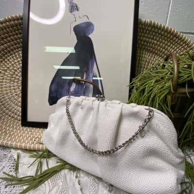  Womens Clutch White 