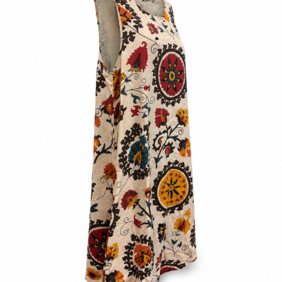 Emery Rose Boho Floral Sleeveless Dress - Size M