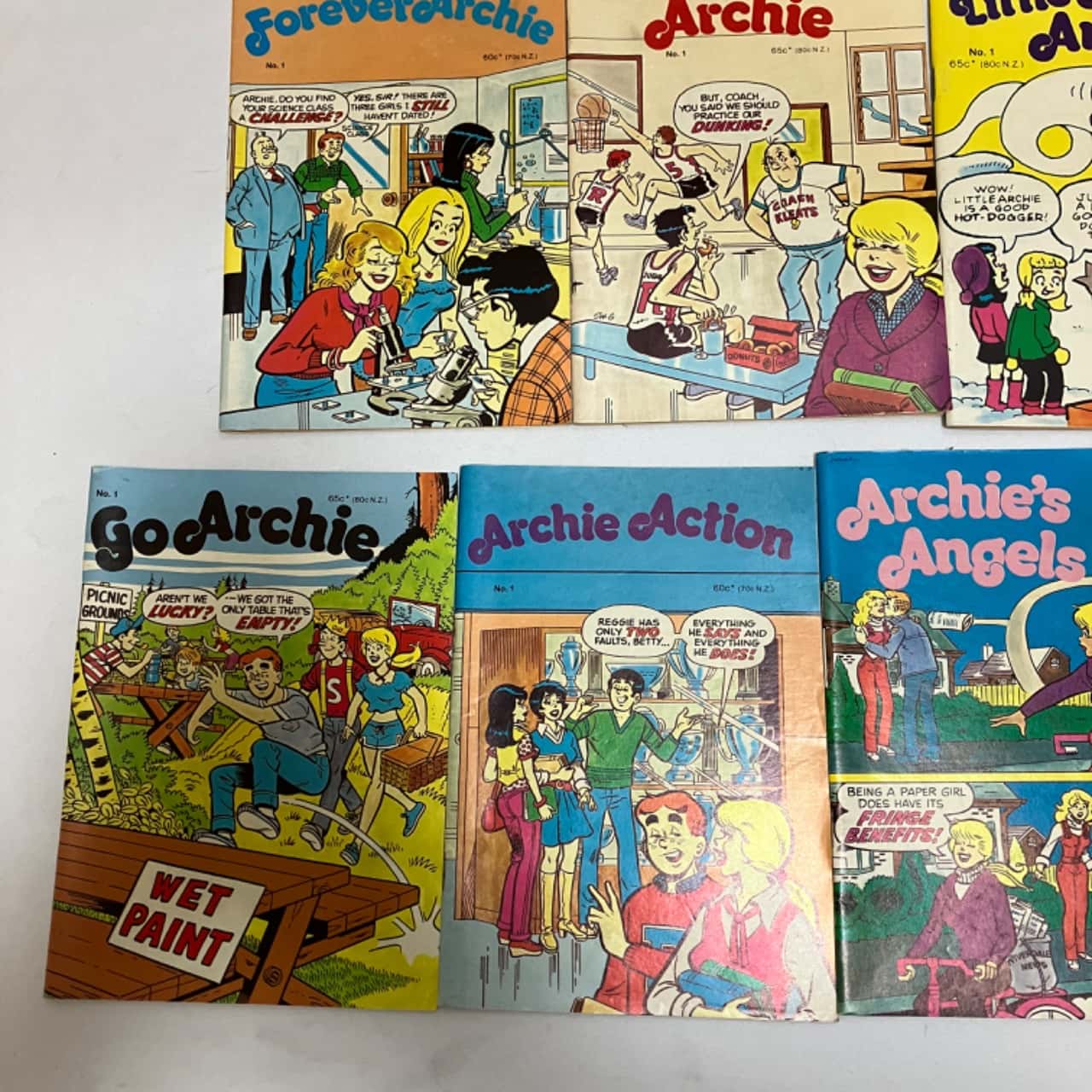 Vintage Archie Comics x7 (#2)(s)