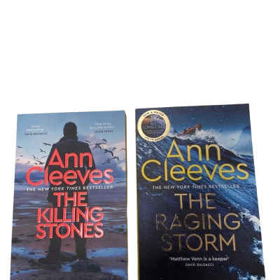 Anne cleaves novels X7 used in very good order