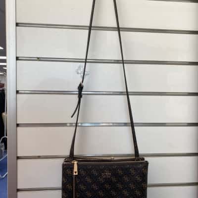 Guess Noelle Brown Cross Body Bag  