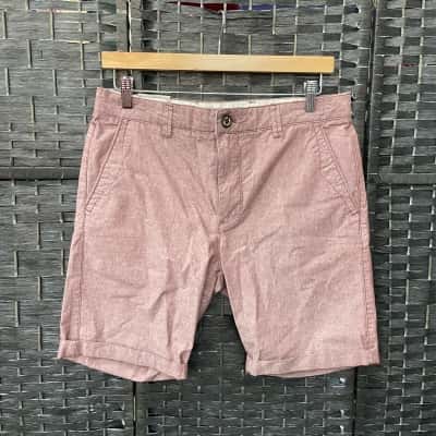 Cotton On Mens  Size 32 Cargo Shorts Maroon 