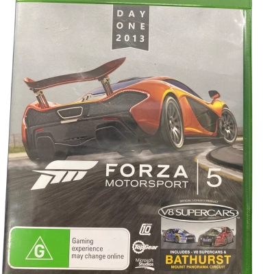Xbox One. ‘Forza Motorsport 5’ game