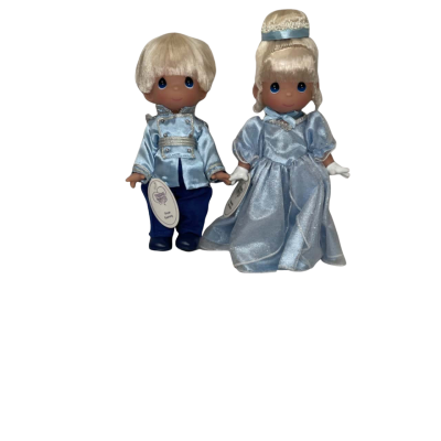 2012 Precious Moments Cinderella & Prince Charming Dolls