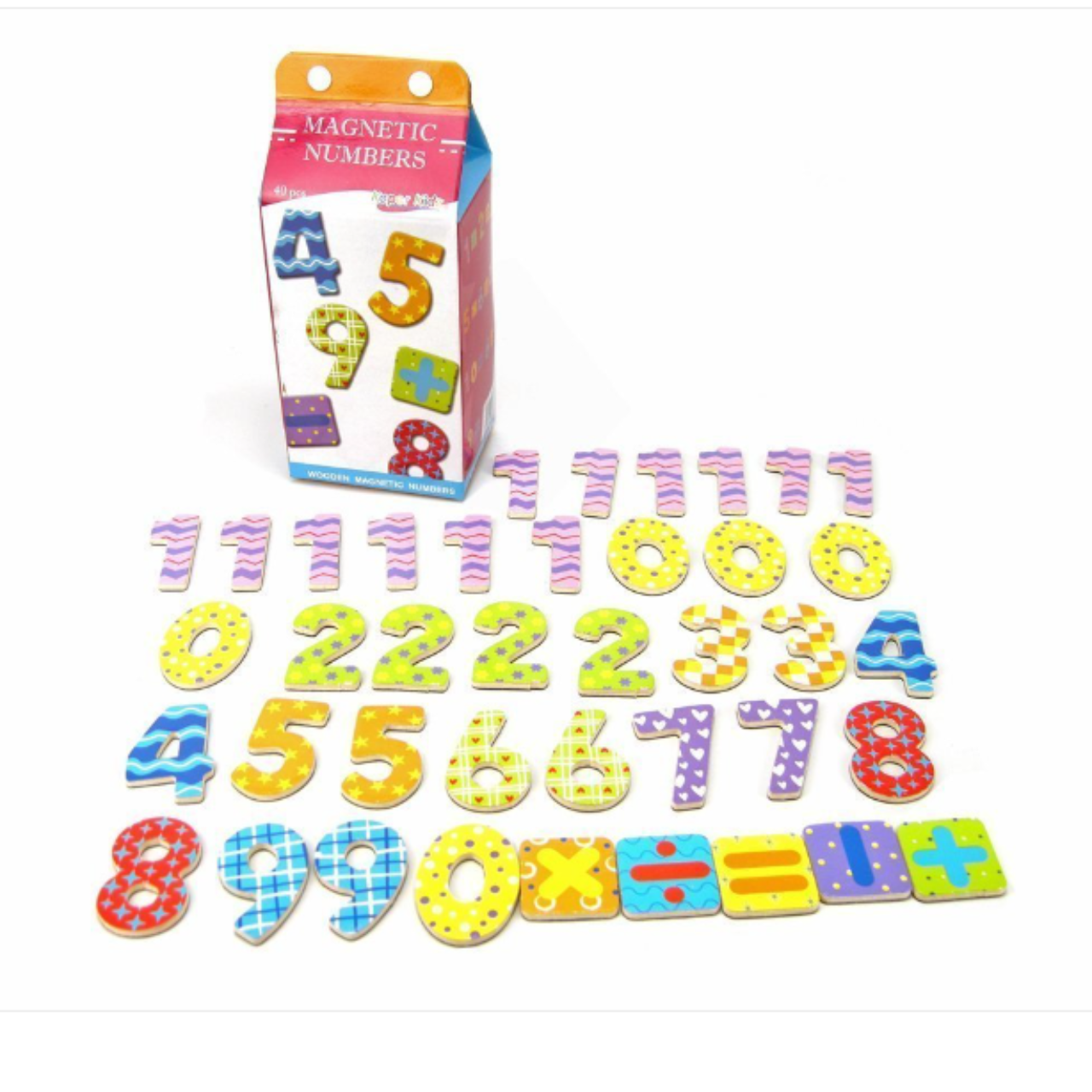 The Numbers Store Kaper Kidz Wooden Magnetic Numbers 40 Pcs(s) - New With Tags | Salvos ...