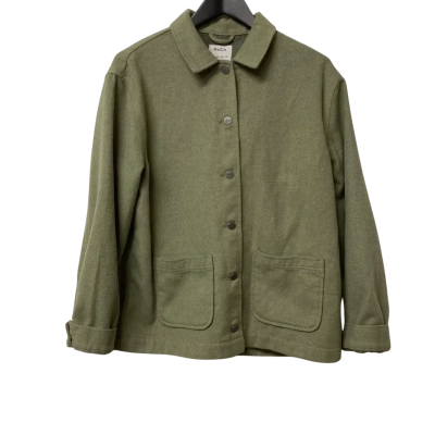 Mens RVCA Size 10 / M Winter Coat Green / Khaki 