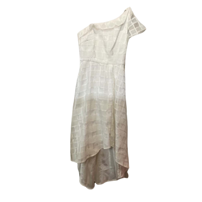 Bariano Size 8 White Dress 