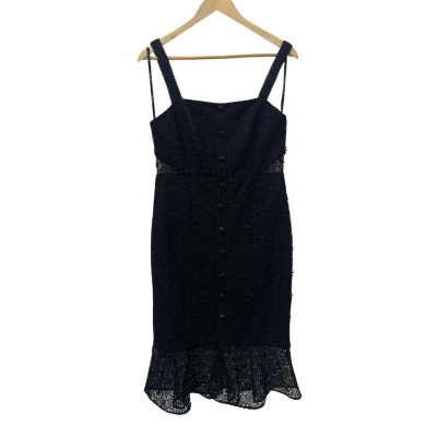 Forever New Womens  Size 12 Cocktail Dress Black  