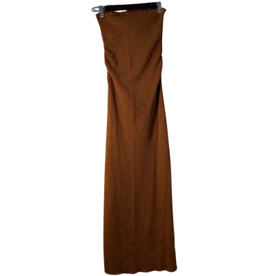 Dissh Womens  Size 12 Midi Dress Burnt Orange 