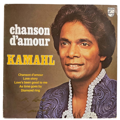 Kamahl “Chanson D’Amour” Signed Vintage 12” Vinyl Dutch Pressing