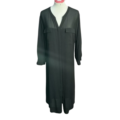 Autograph Womens  Size 18 Shirt Dress Black  