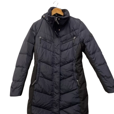 Calvin Klein Womens  Size M Winter Coat Black  / Navy Blue 