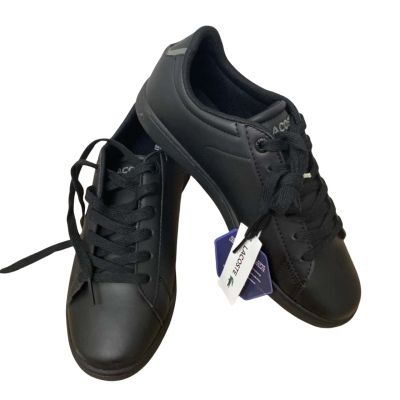 Lacoste Kids Carnaby Evo Black Size J4 (Junior) (*Brand New* RRP $129.95)