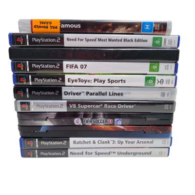 Mixed PS2 games bundle