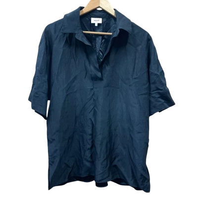 Seed Heritage Black Short Sleeve Top Size 12  